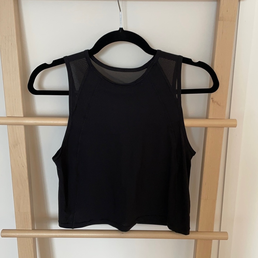 Lululemon sculpt crop tank